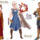Illustration for article titled What Disney Princesses would look like as Game of Thrones characters